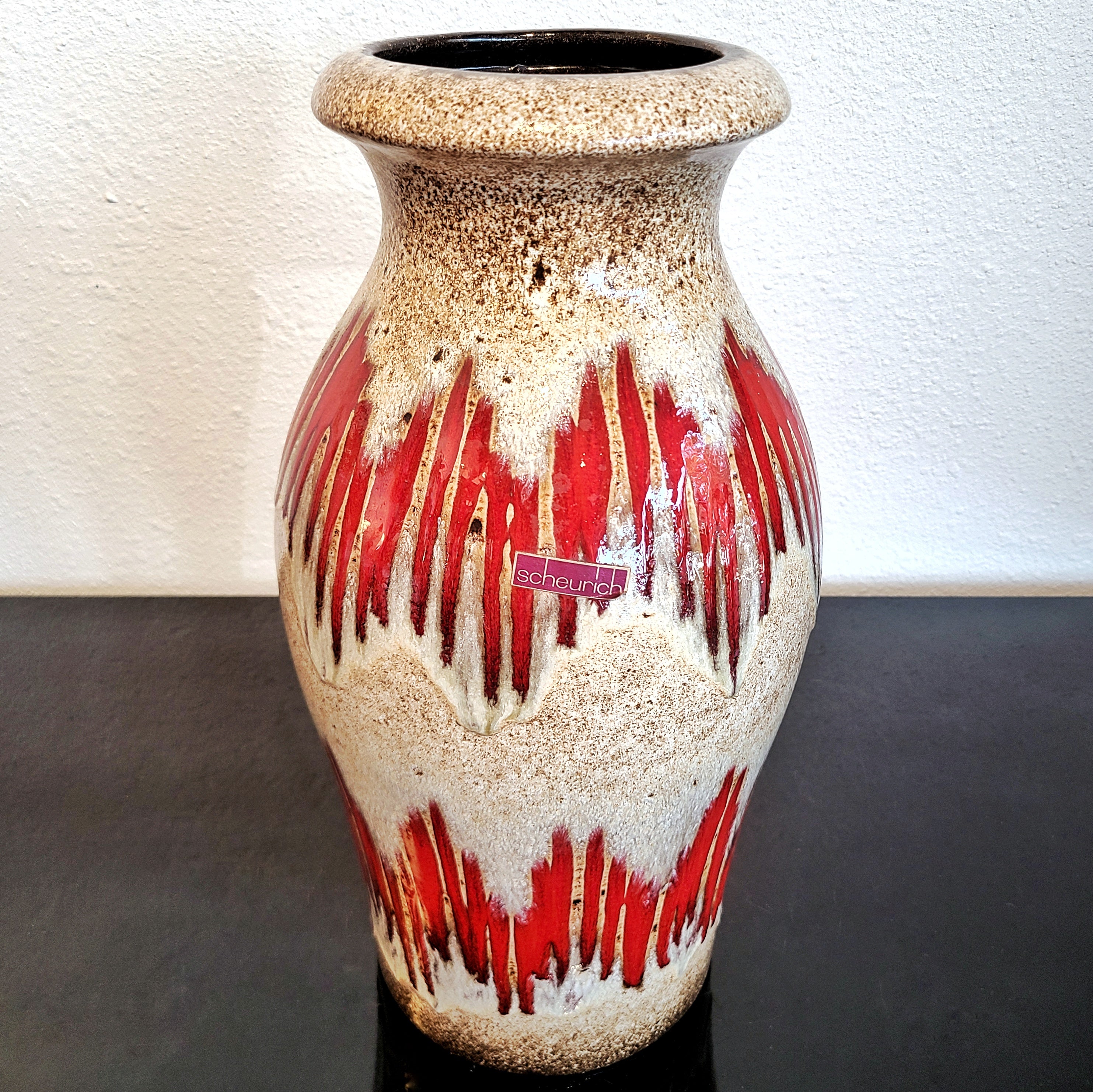VIBRANT SCHEURICH ‘LORA’ FLOOR VASE Nr. 290/40