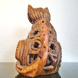LARGE ABSTRACT CAT SCULPTURE BY ALVINO BAGNI (ITALY)