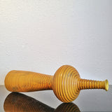 CONICAL VASE WITH BULB AND RIDGES BY ALVINO BAGNI
