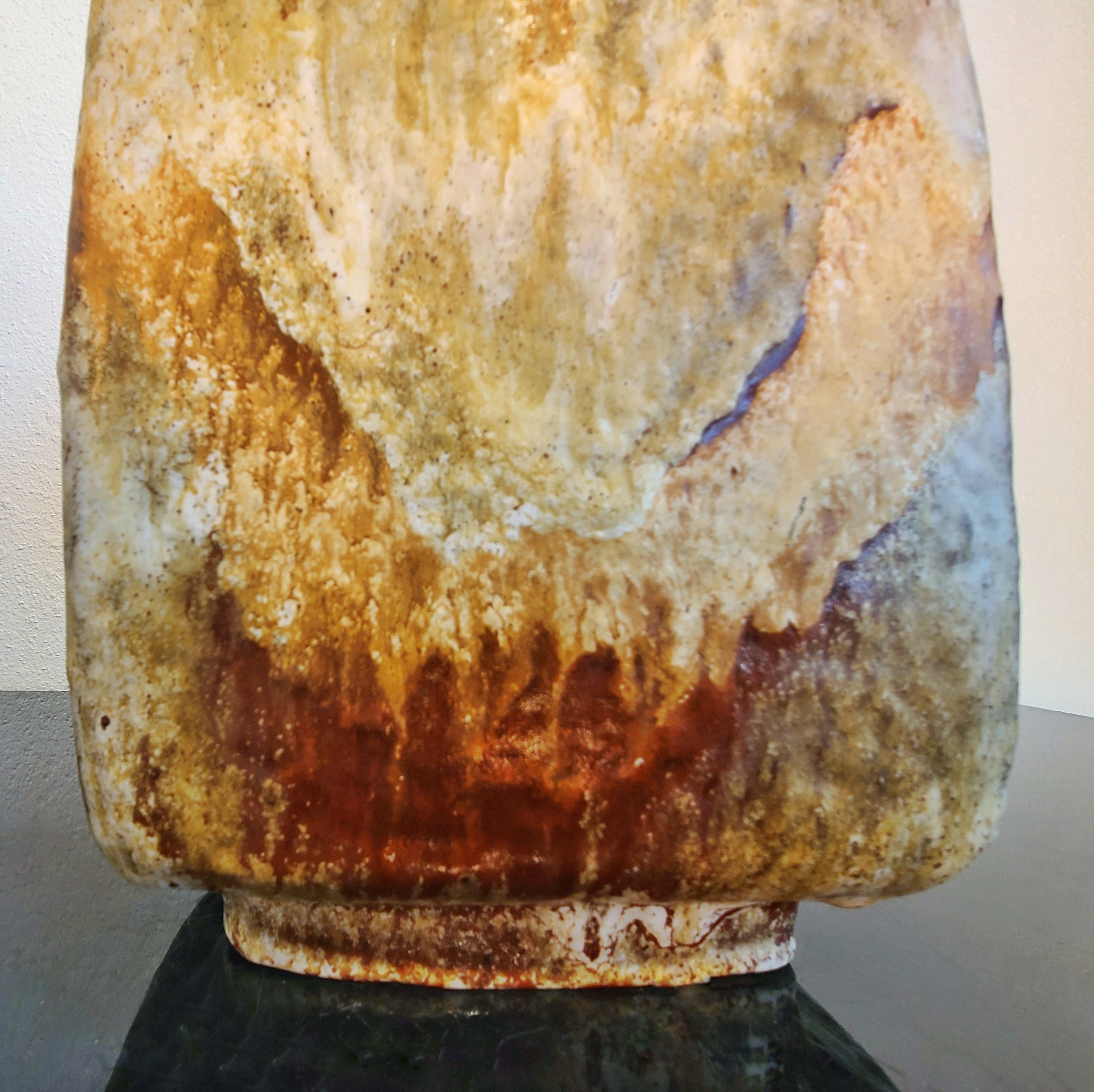 TALL RUSCHA KERAMIK BOX VASE Nr. 873