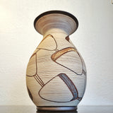 SAWA KERAMIK ‘TORINO’ DÉCOR “KLINKER” VASE Nr. 209/25