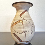 SAWA KERAMIK ‘TORINO’ DÉCOR “KLINKER” VASE Nr. 209/25