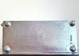 DON DRUMM SAND-CAST ALUMINUM ‘CATS’ DOORSTOP