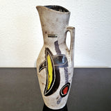 TALL SCHEURICH FRUIT MOTIF PITCHER VASE Nr. 403/35