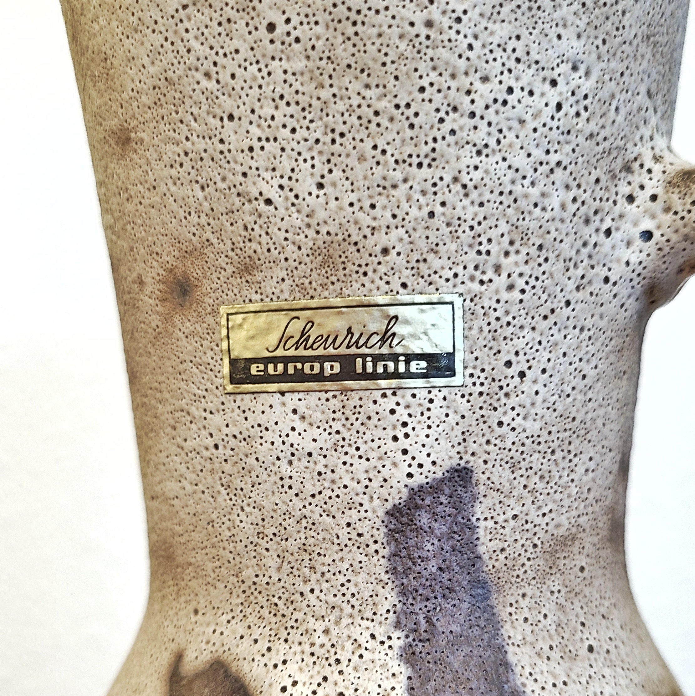 TALL SCHEURICH FRUIT MOTIF PITCHER VASE Nr. 403/35