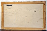 EQUESTRIAN ABSTRACT BY UNKNOWN GERMAN ARTIST (1960s)