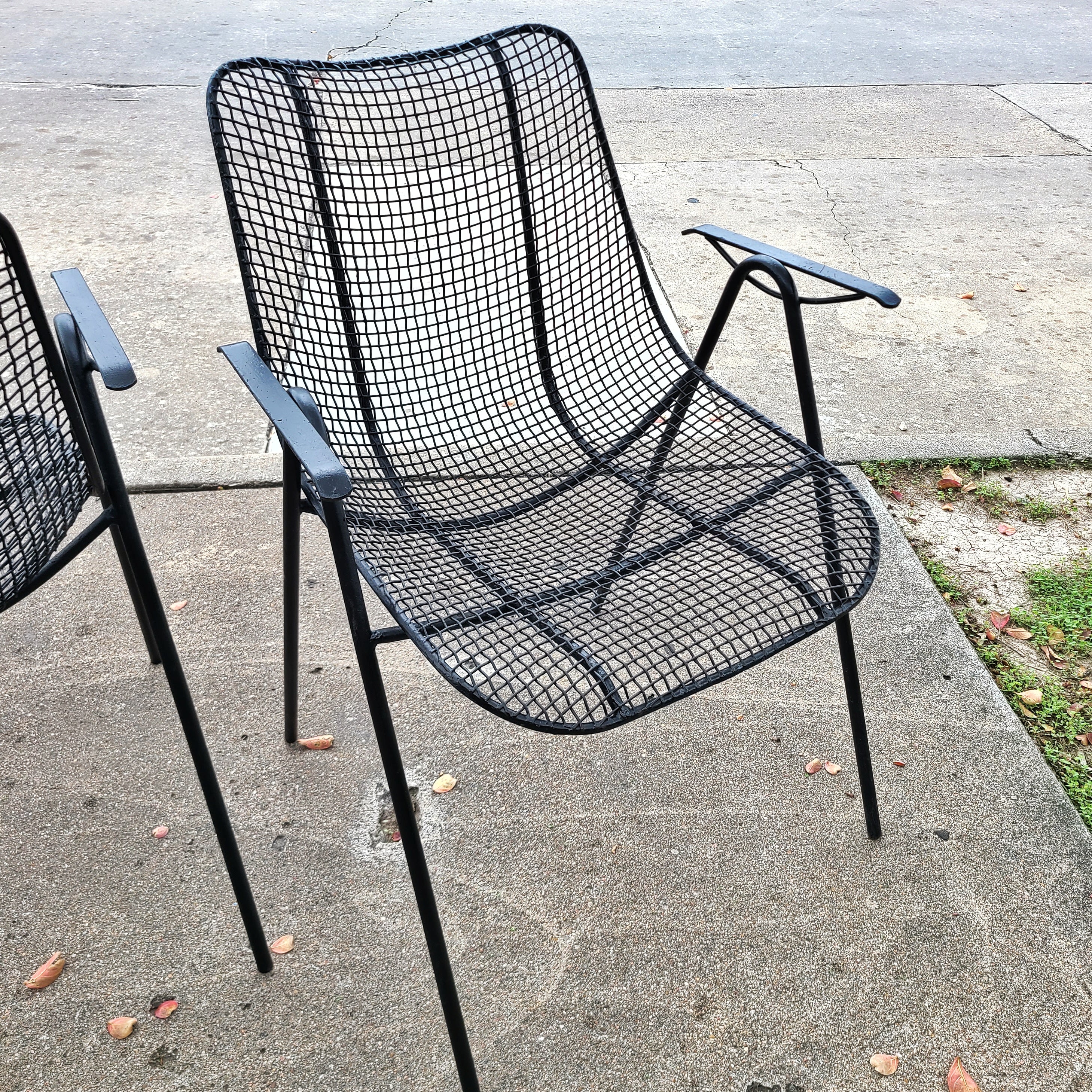 RARE ‘SCULPTURA’ ARM CHAIRS BY RUSSEL WOODARD (PAIR)