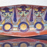 VIKING LONGSHIP BOWL BY MARIANNE STARCK FOR MICHAEL ANDERSEN & SØN