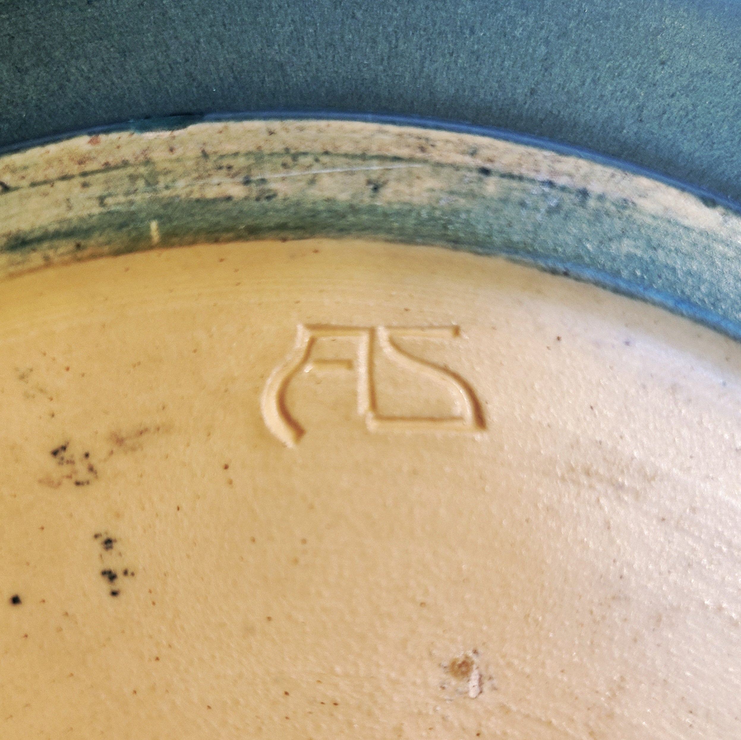 AXEL SØRENSEN ‘THISTLE’ RELIEF DISH FOR P. IPSENS ENKE