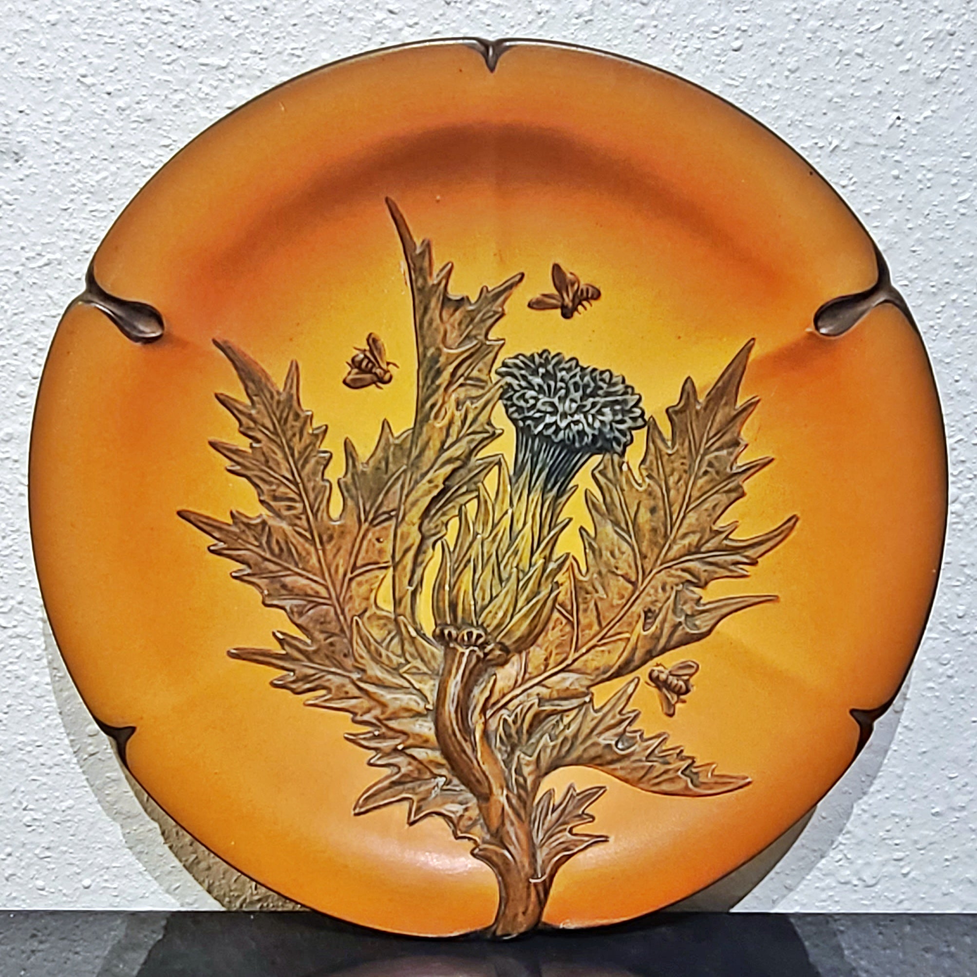 AXEL SØRENSEN ‘THISTLE’ RELIEF DISH FOR P. IPSENS ENKE