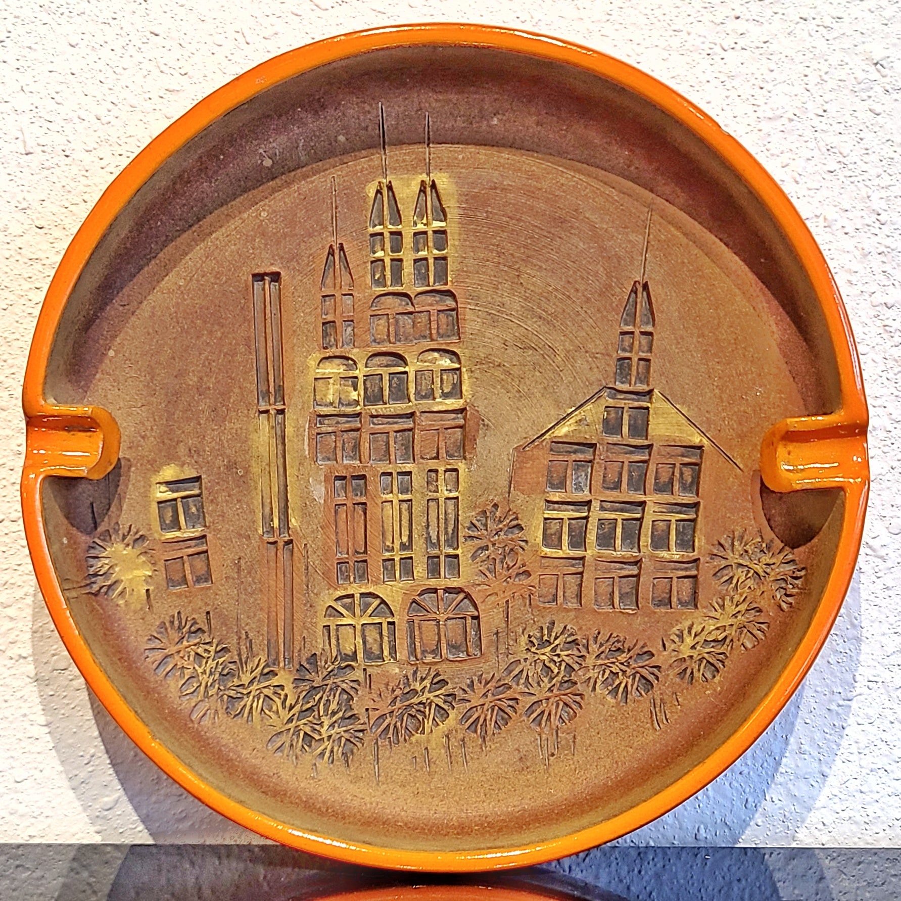 LARGE BITOSSI ‘CAMPUS’ DÉCOR ASHTRAY (NEVER USED)