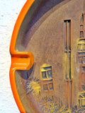LARGE BITOSSI ‘CAMPUS’ DÉCOR ASHTRAY (NEVER USED)