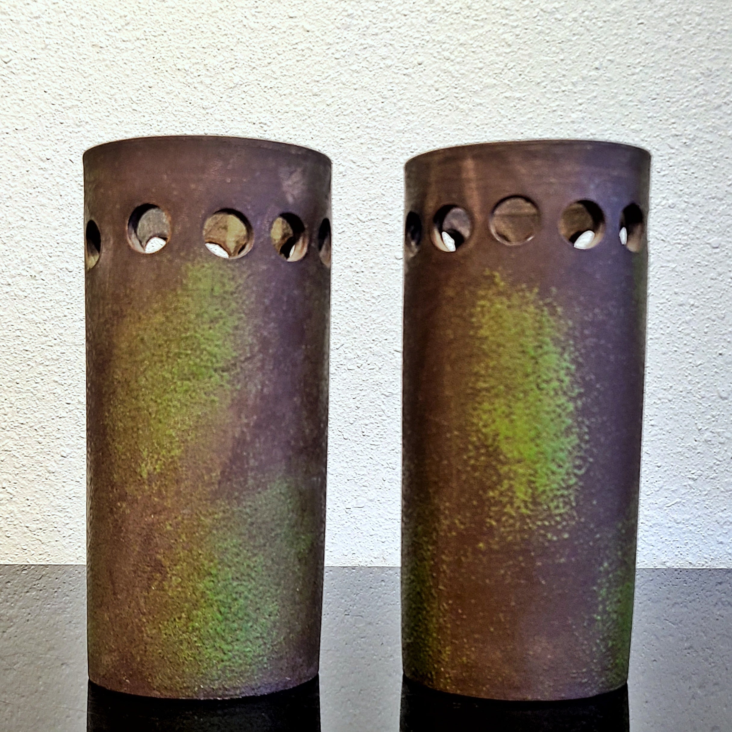 BITOSSI ‘ETRUSCAN’ DÉCOR CYLINDER VASE