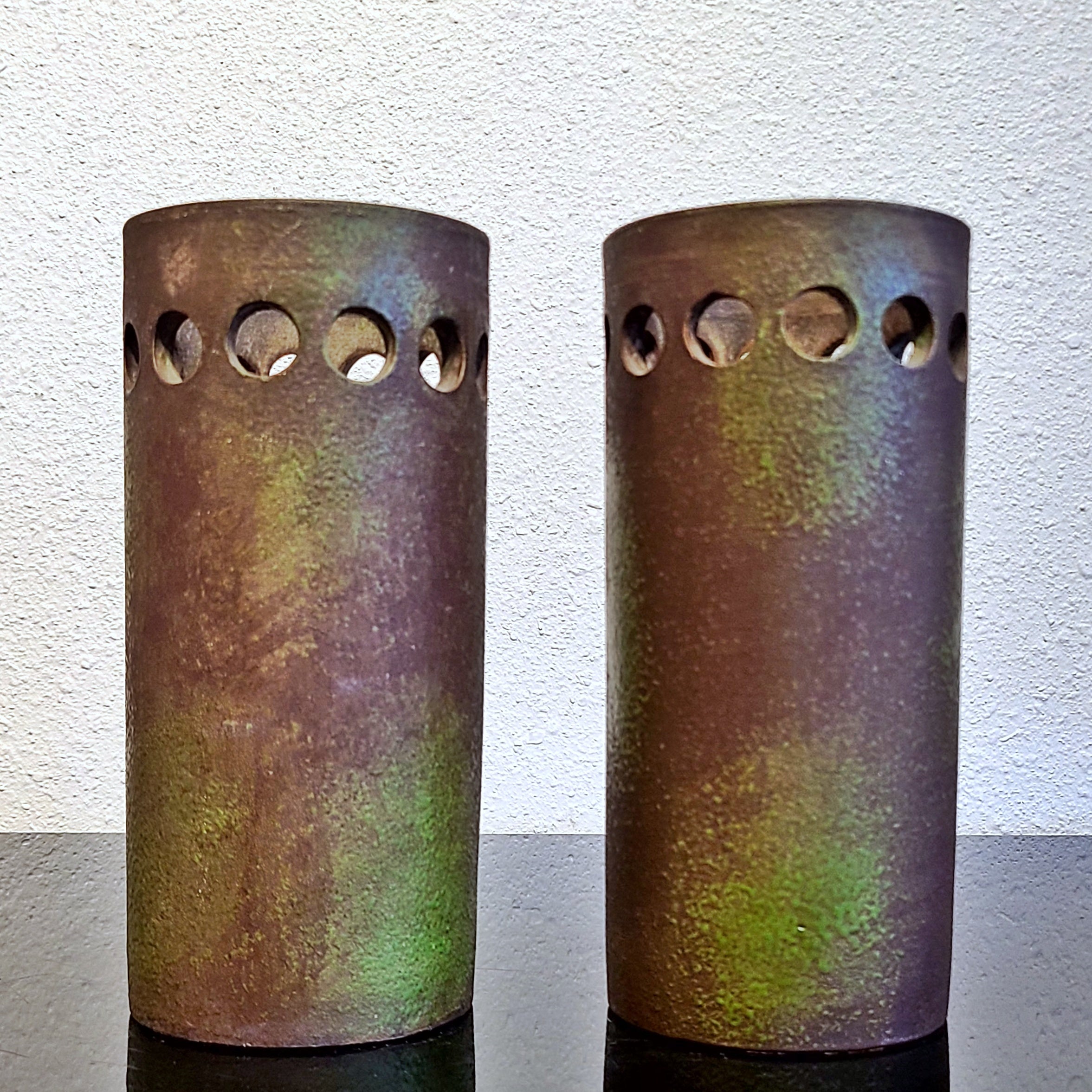 BITOSSI ‘ETRUSCAN’ DÉCOR CYLINDER VASE
