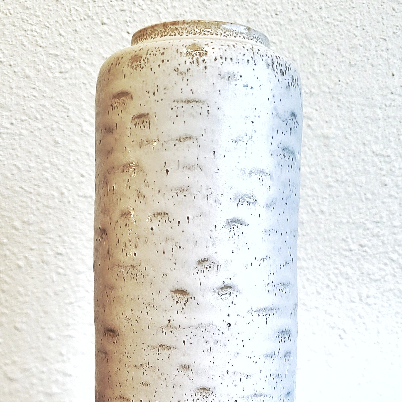 ALBERT KIESSLING CYLINDRICAL STUDIO VASE (GDR)