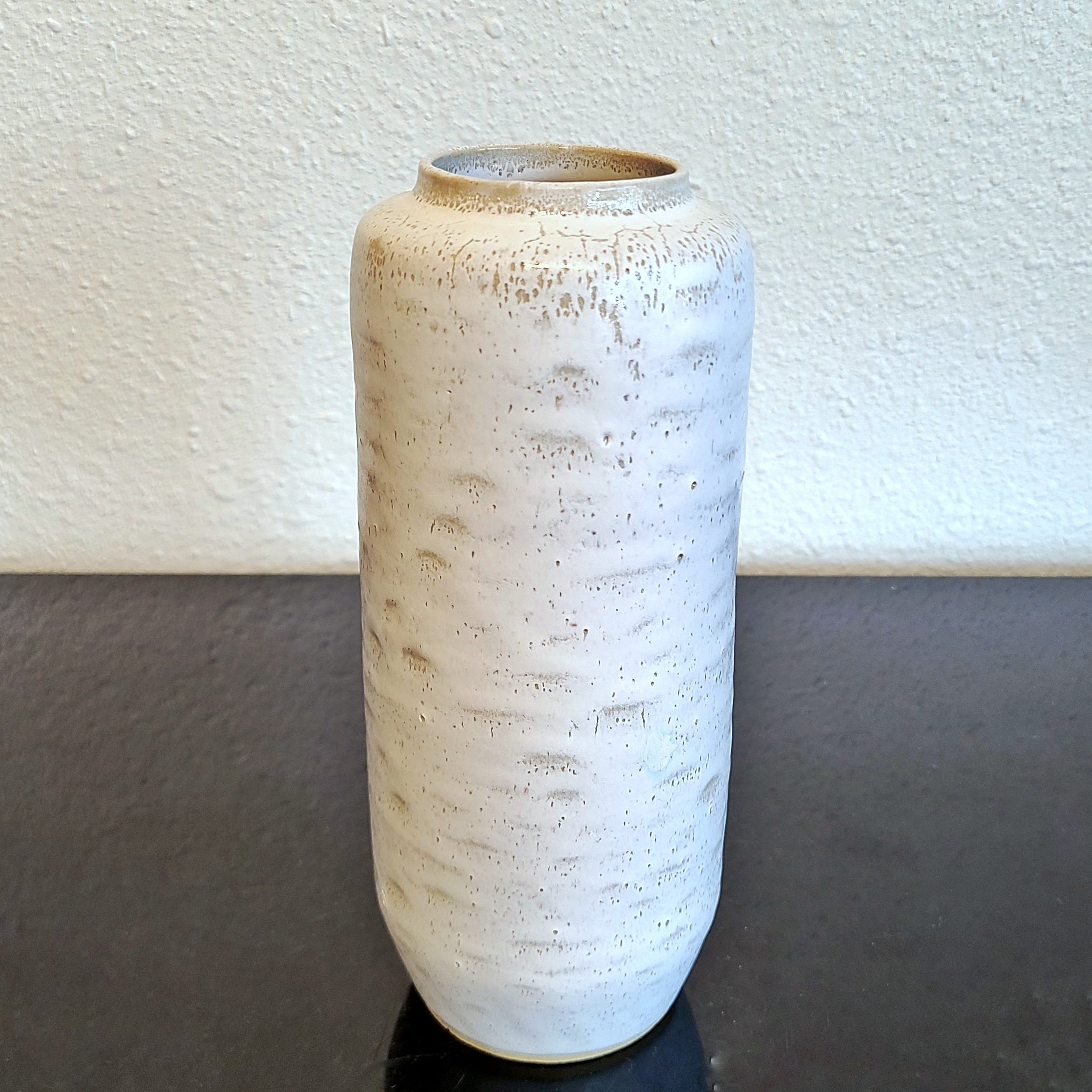 ALBERT KIESSLING CYLINDRICAL STUDIO VASE (GDR)