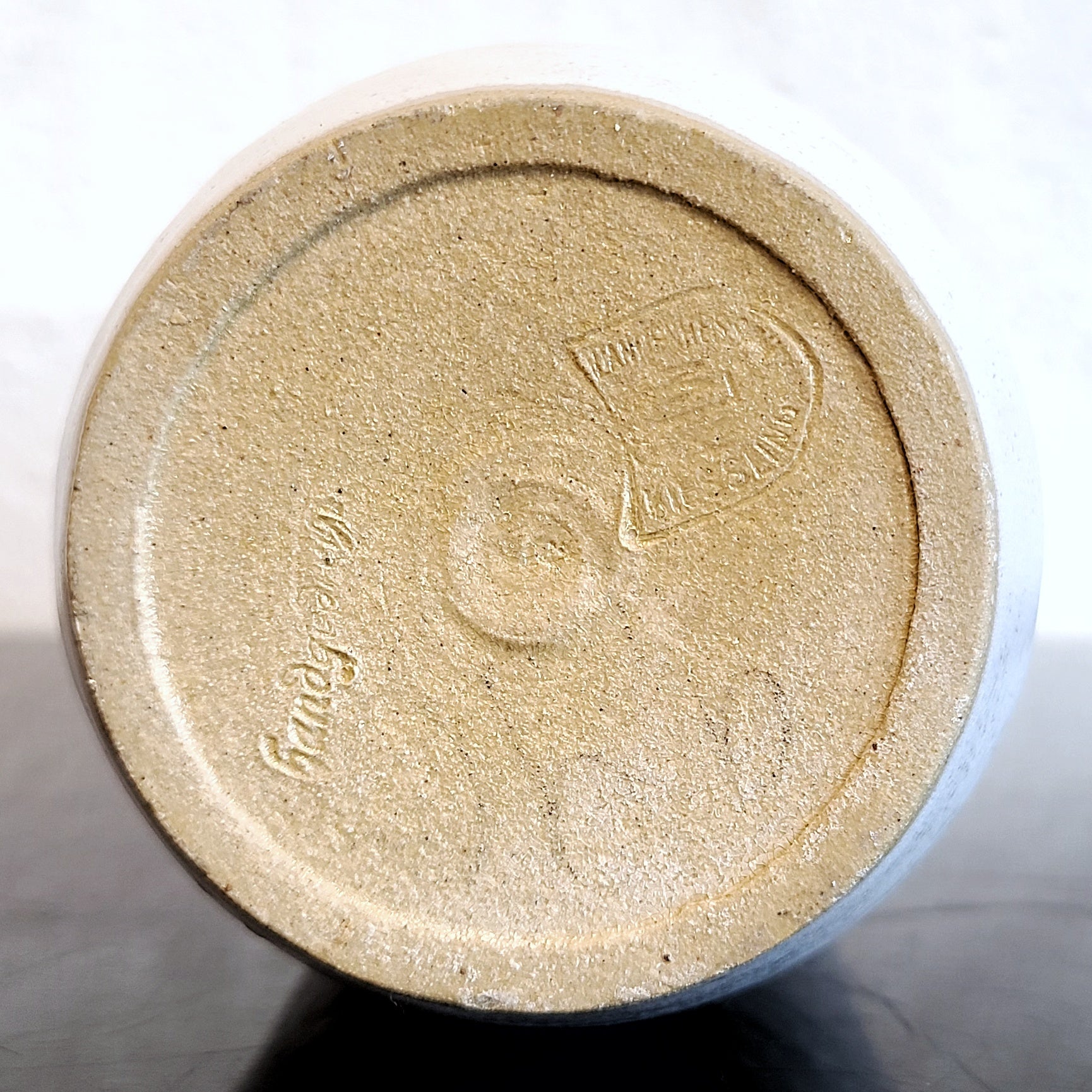 ALBERT KIESSLING CYLINDRICAL STUDIO VASE (GDR)