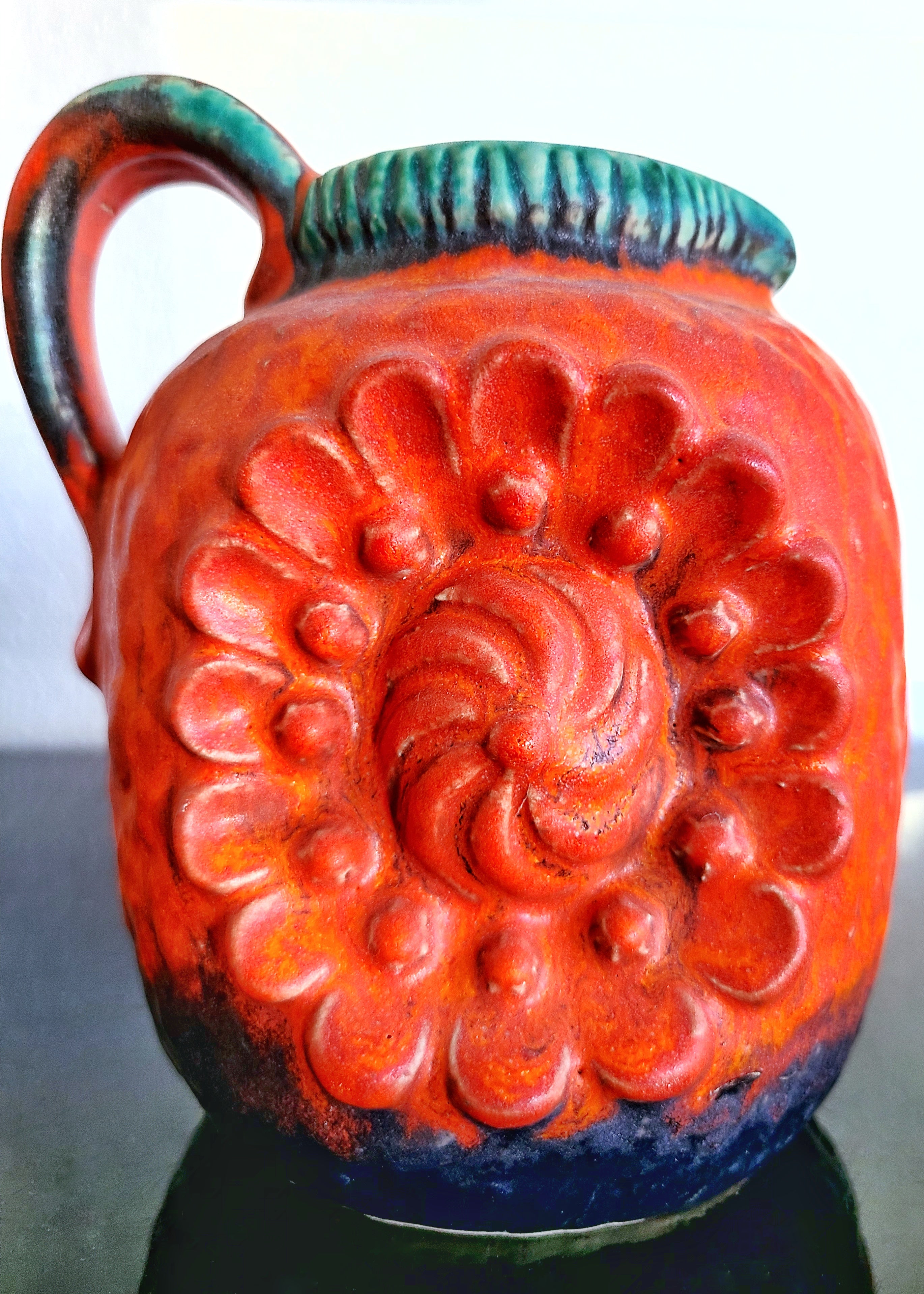 DÜMLER & BREIDEN ‘JUWEL’ DÉCOR JUG VASE Nr. 53/15