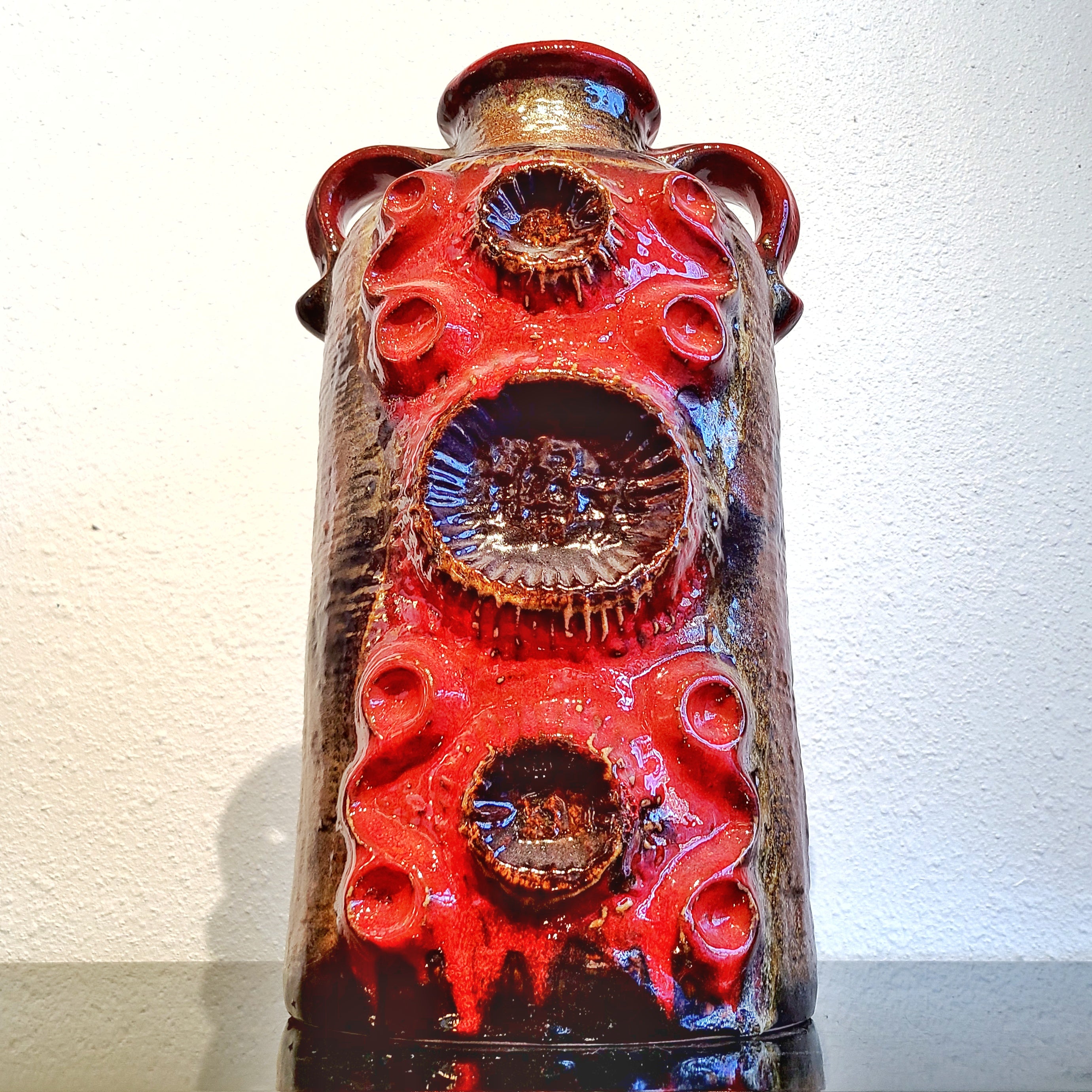 CARSTENS TÖNNIESHOF ‘MOONCRATER’ FLOOR VASE 7951/42