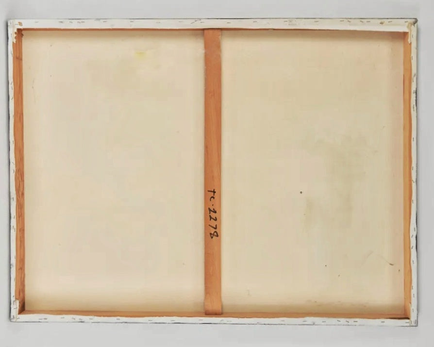 CLEAN-EDGE GEOMETRIC ABSTRACT SIGNED “MARX” (1980s)