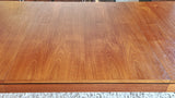 1957 FLORENCE KNOLL WALNUT DINING TABLE MODEL 303 FOR KNOLL ASSOCIATES