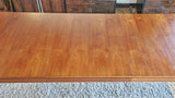 1957 FLORENCE KNOLL WALNUT DINING TABLE MODEL 303 FOR KNOLL ASSOCIATES