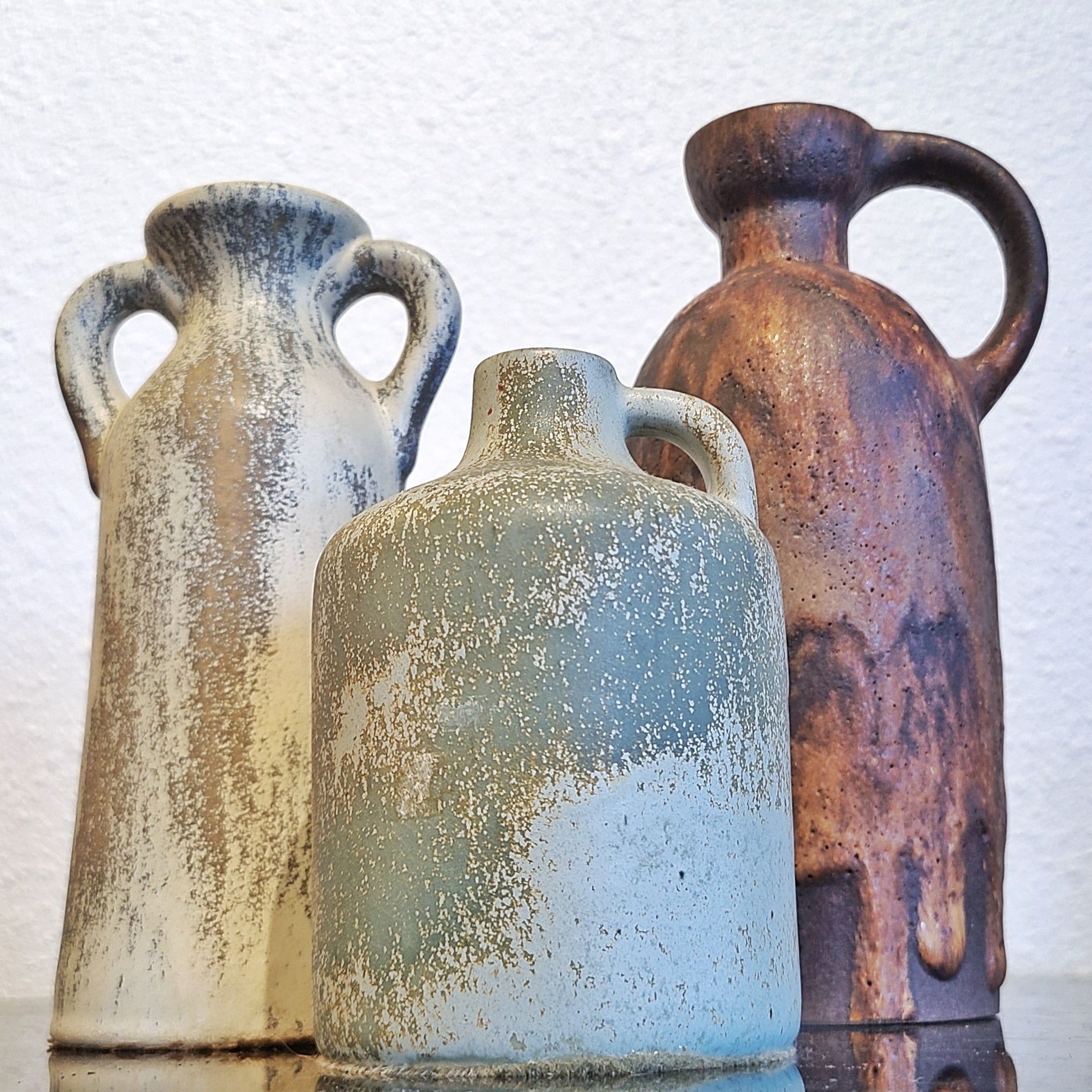 BEAUTIFULLY GLAZED OTTO-KERAMIK JUG VASE