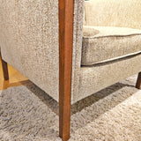 TUXEDO BACK CLUB CHAIR IN THE STYLE OF GEORGE NELSON FOR HERMAN MILLER