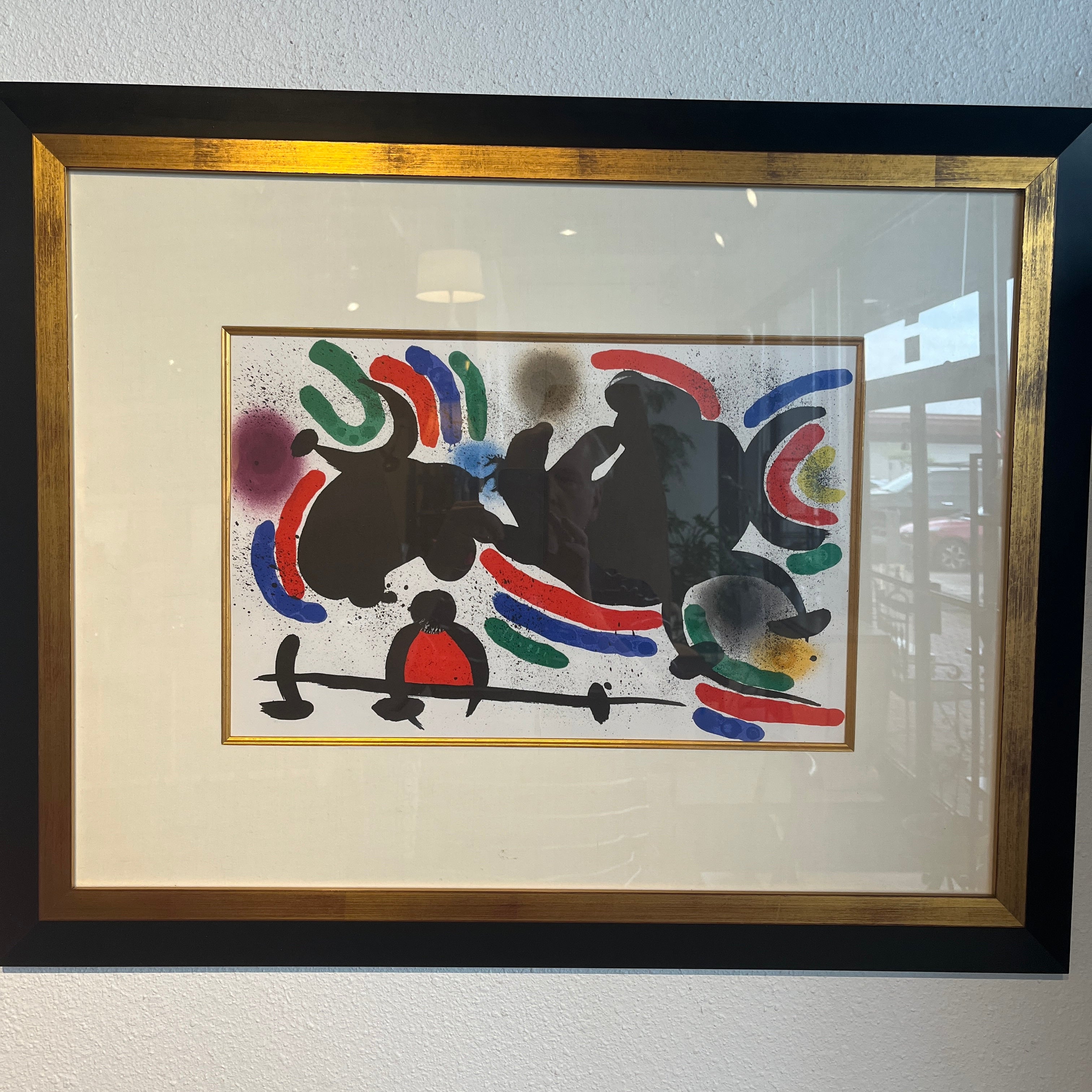 ‘PLATE IV - LITHOGRAPHE I’ BY JOAN MIRÓ (1972)