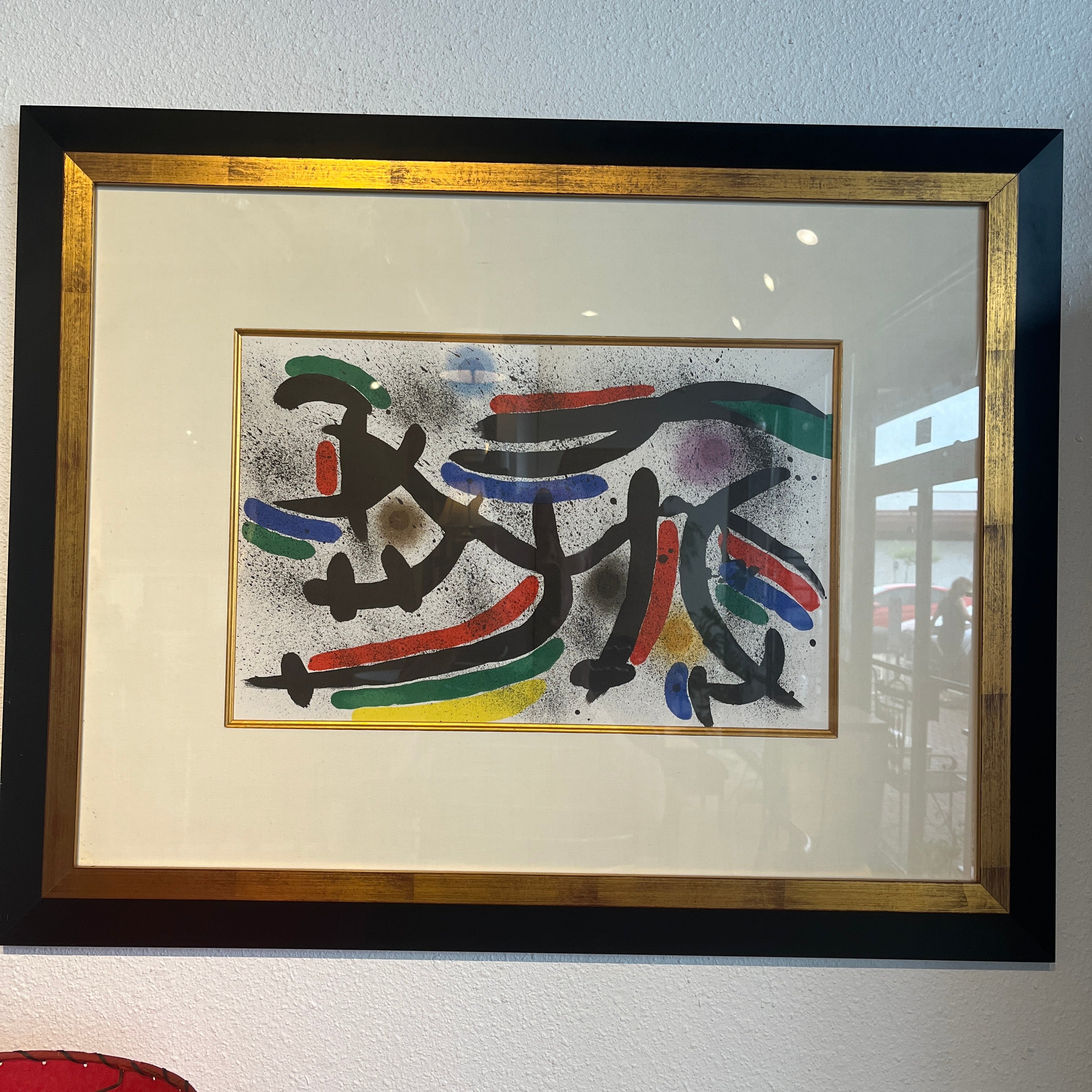 ‘PLATE IX - LITHOGRAPHE I’ BY JOAN MIRÓ (1972)