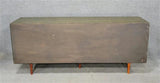 FIVE-DOOR ROSEWOOD VENEER CREDENZA/STORAGE CABINET (1960s)