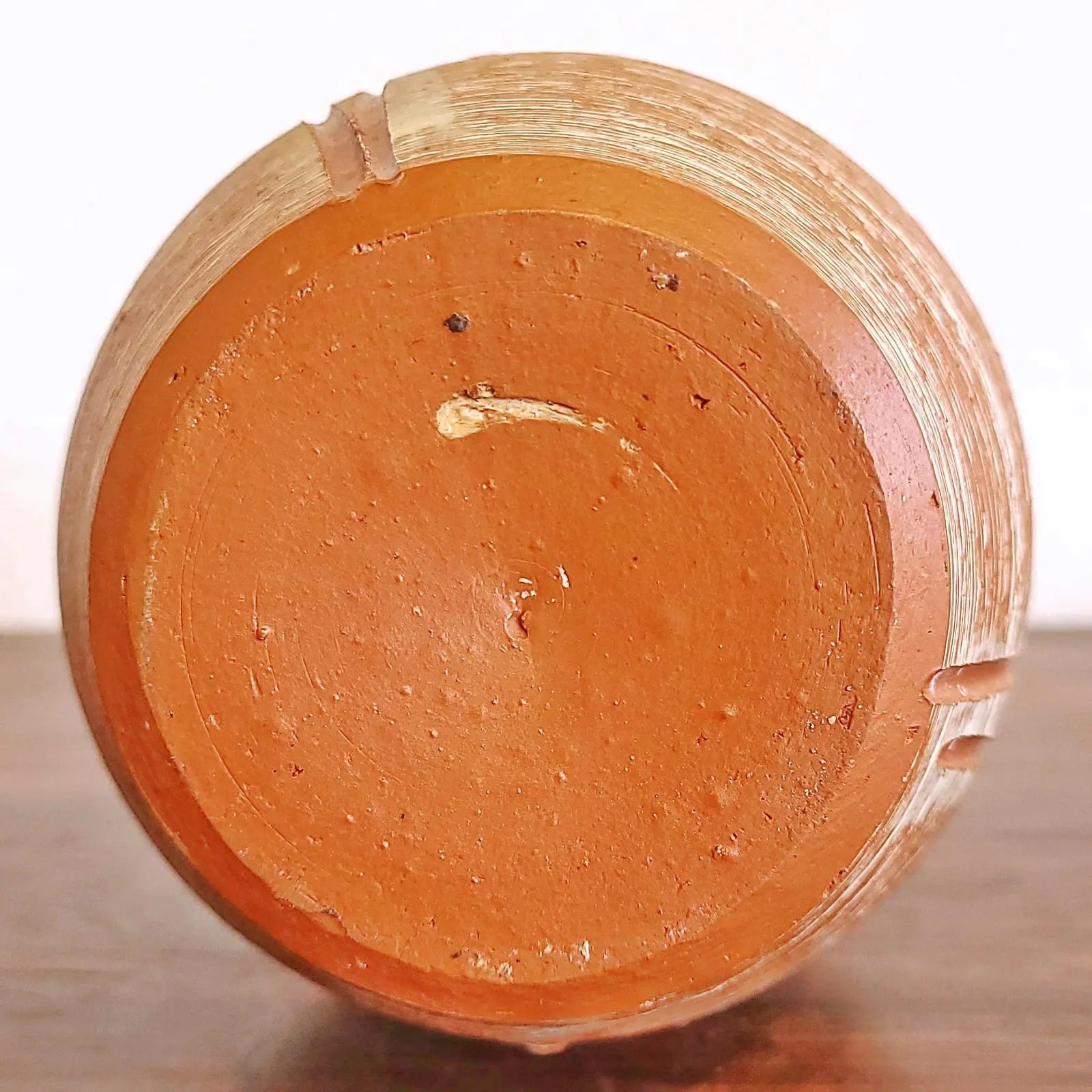 UNKNOWN “KLINKER” VASE WITH BAMBOO DÉCOR
