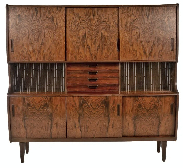 DANISH MODERN ROSEWOOD COCKTAIL BY POUL JENSEN