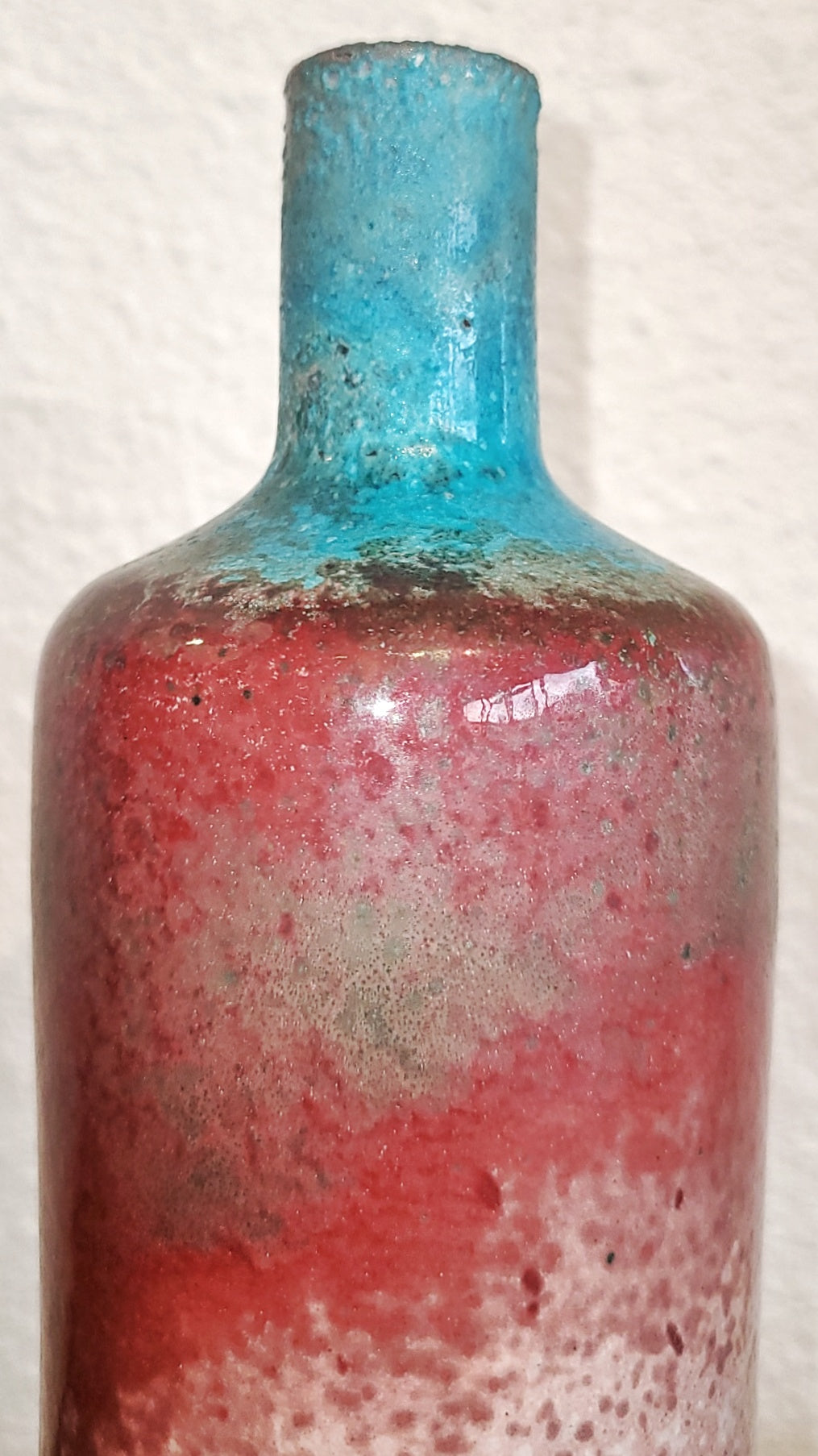 BOTTLE-SHAPED STUDIO VASE BY MARGARETE SCHOTT