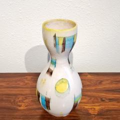GUIDO GAMBONE GOURD SHAPED CRACKLE-GLAZE VASE (REPAIRED)