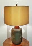 1960s ALDO LONDI ‘ETRUSCAN’ TABLE LAMP FOR BITOSSI CERAMICHE