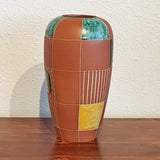 BODO MANS ‘KUBA’ VASE 2001/30 FOR MAREI KERAMIK (RARE)