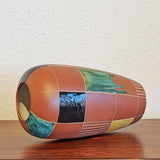 BODO MANS ‘KUBA’ VASE 2001/30 FOR MAREI KERAMIK (RARE)