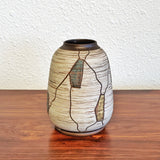 SAWA-KERAMIK ‘NAPOLI’ DÉCOR “KLINKER” VASE Nr. 234/15