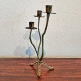 1950s BIOMORPHIC METAL CANDELABRA