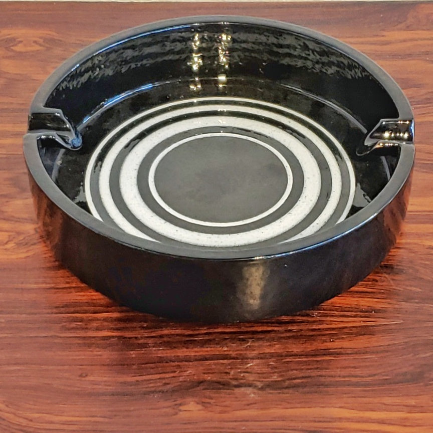 ALDO LONDI CANDLESTICKS AND ASHTRAY FOR BITOSSI CERAMICHE