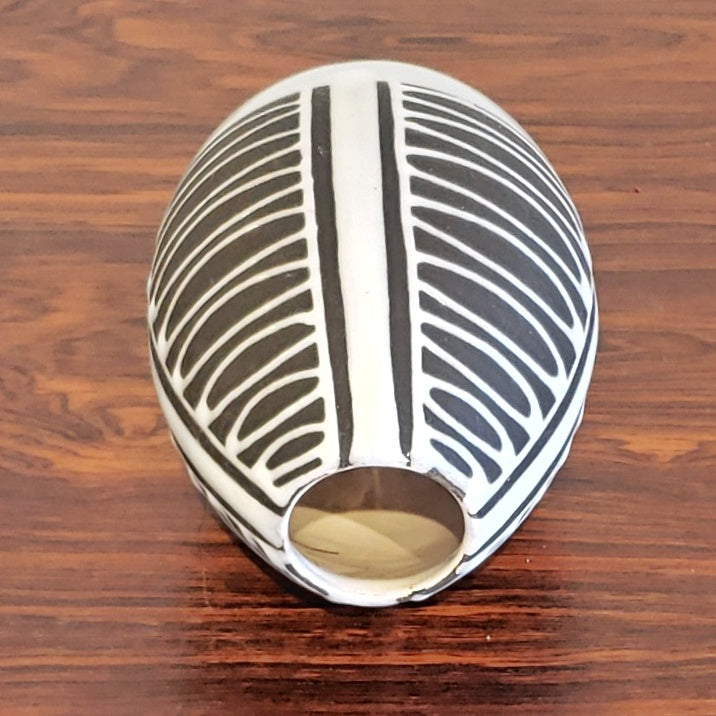 1960s LIESEL SPORNHAUER 'HAIGER' TEARDROP VASE 31/10 FOR SCHLOSSBERG