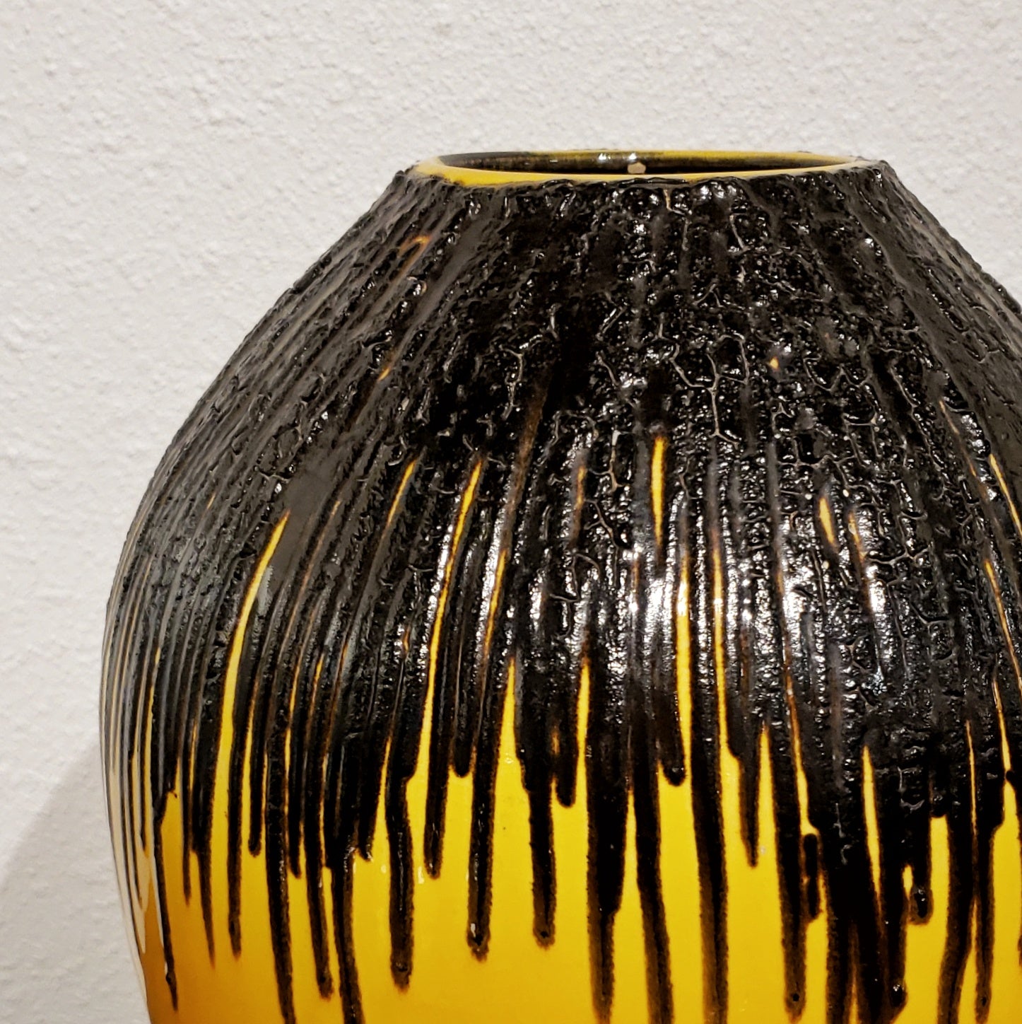 1960s ES KERAMIK FAT LAVA FLOOR VASE 885/40