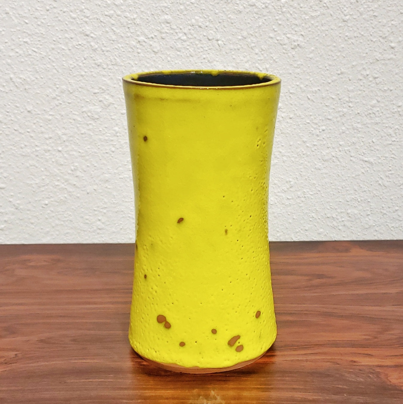 1960s ACID YELLOW GRAMANN RÖMHILD VASE