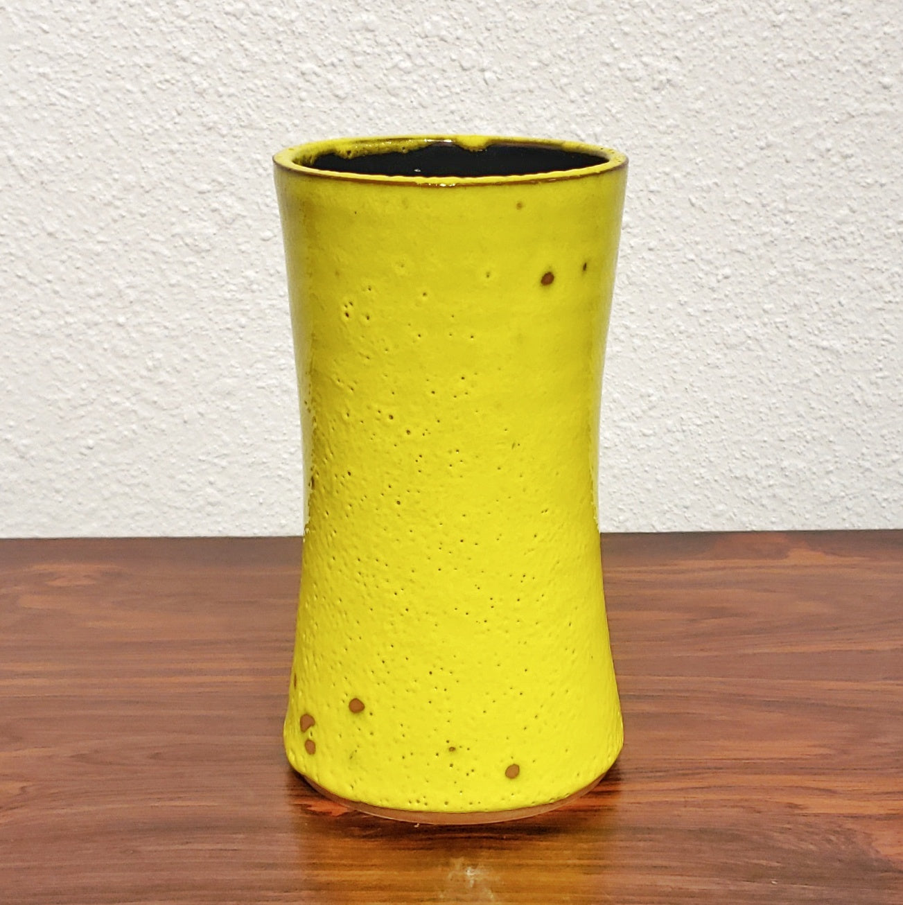 1960s ACID YELLOW GRAMANN RÖMHILD VASE