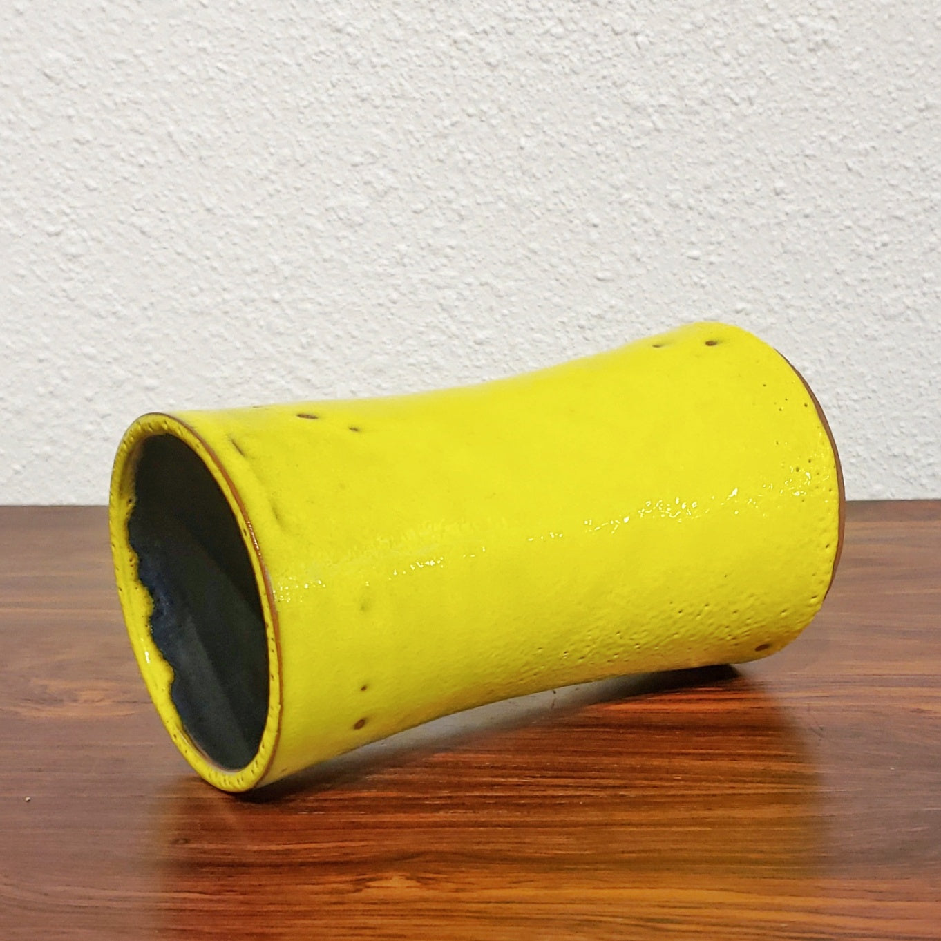 1960s ACID YELLOW GRAMANN RÖMHILD VASE