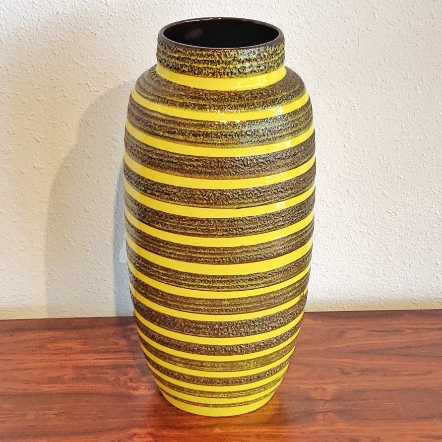 1960s SCHEURICH KERAMIK FLOOR VASE Nr. 553/52