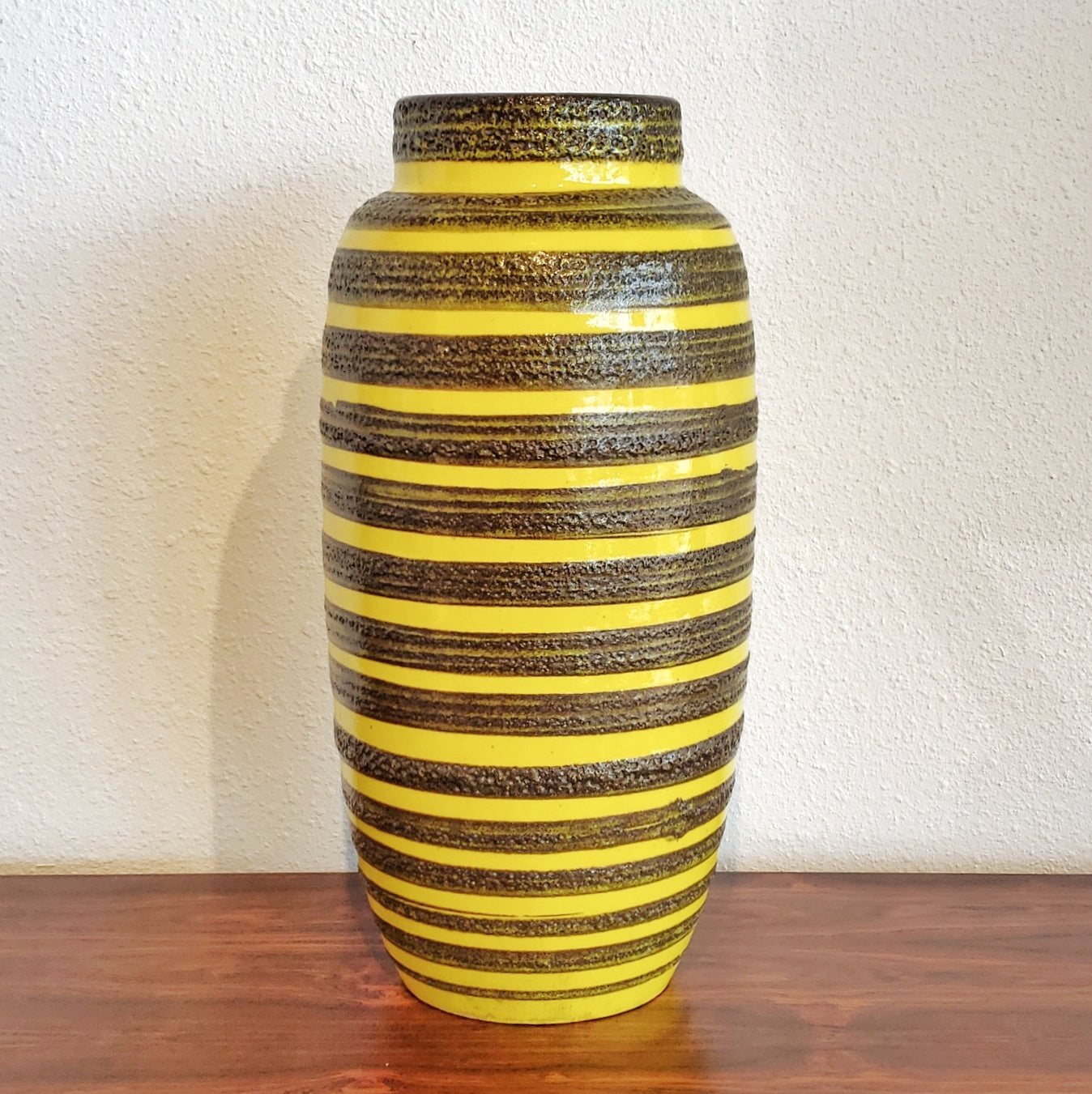 1960s SCHEURICH KERAMIK FLOOR VASE Nr. 553/52