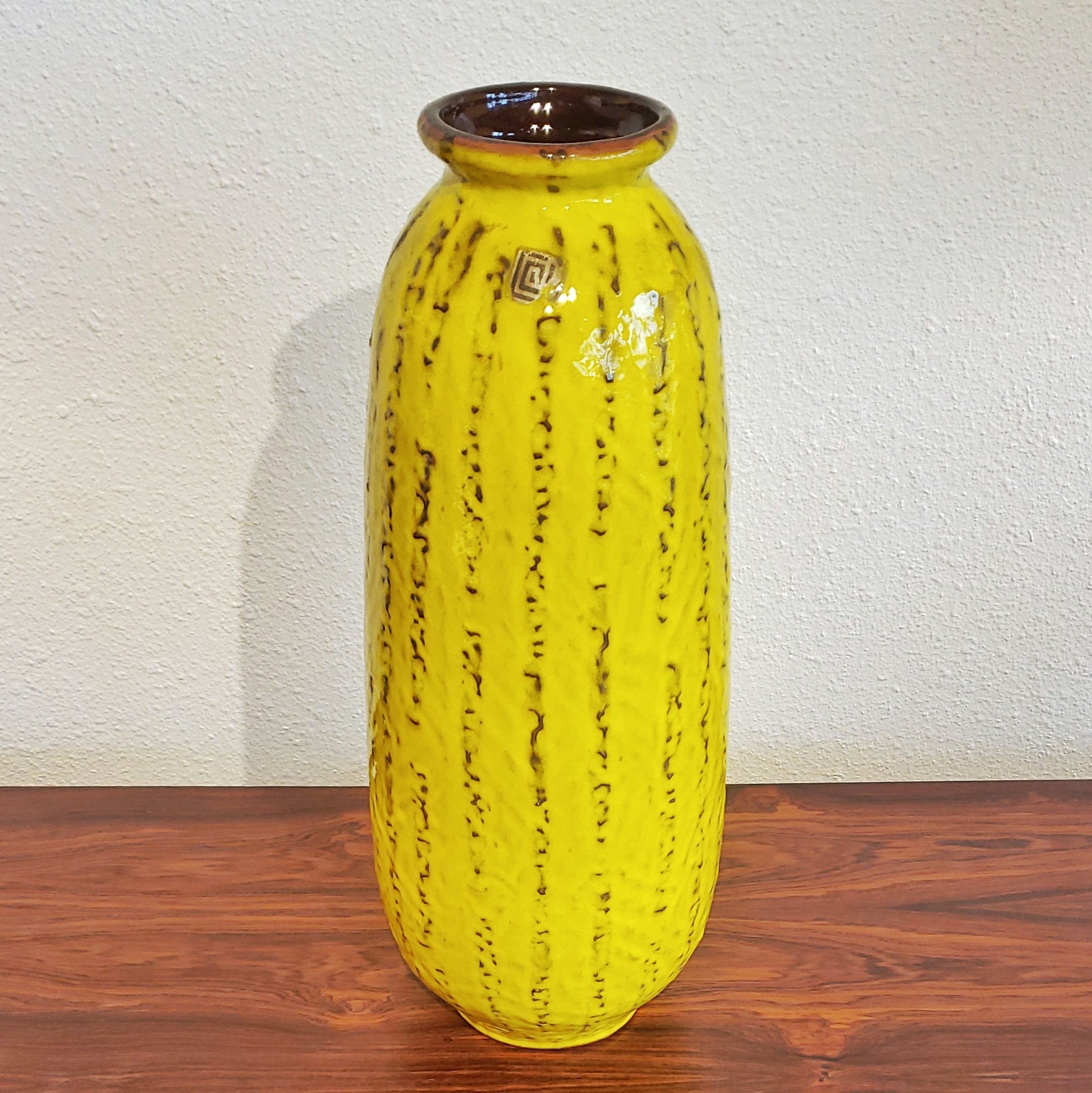 1960s CARSTENS TÖNNIESHOF ‘ATELIER’ SERIES VASE Nr. 112 (46 cm; RARE)