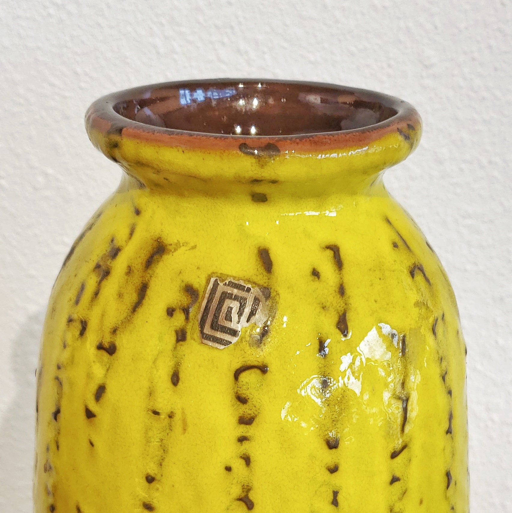 1960s CARSTENS TÖNNIESHOF ‘ATELIER’ SERIES VASE Nr. 112 (46 cm; RARE)